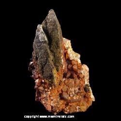 Quartz Pseudomorph after Calcite from Barstow, California 