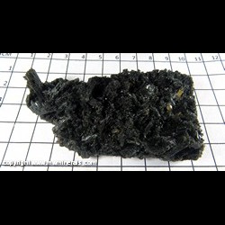 Mineral Specimen: Sodium/Calcium Amphibole – likely Fluoro-richterite, minor Fluorapatite from Monmouth Twp., Haliburton Co., Ontario, Canada