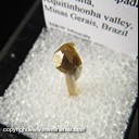 Mineral Specimen: Monazite-(Ce) from Sao Joao da Chapada, Diamantina, Jequitinhonha valley, Minas Gerais, Brazil