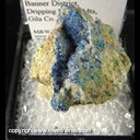 Mineral Specimen: Kinoite, Hydroxyapophyllite-(K), Ruizite (TL), Gilaite (TL) from Christmas Mine, Gila Co., Arizona