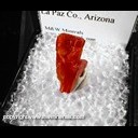Mineral Specimen: Vanadinite  hopper growth from Pure Potential Mine, La Paz Co., Arizona