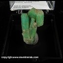 Mineral Specimen: Emerald from Carnaiba mining district, Pindobacu, Bahia, Brazil