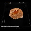Mineral Specimen: Cherry Opal with minor fire in Rhyolite from Mun. de Magdalena, Jalisco, Mexico