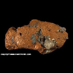 Mineral Specimen: Silver/Copper Halfbreed Nugget from Gravel Deposit, Houghton Co., Michigan