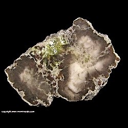 Mineral Specimen: Datolite with Epidote from Flint Steel Mine, Ontonagon County, Michigan, USA